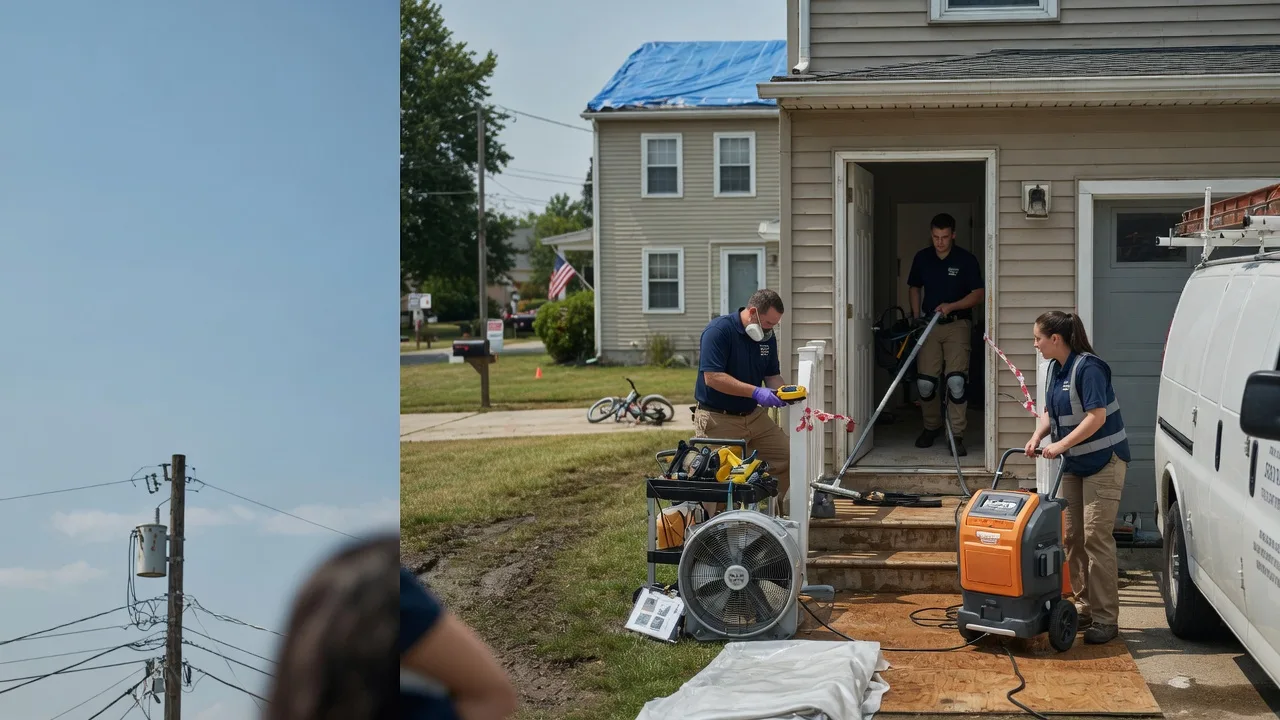 Water Damage Repair in South Heights, PA near me